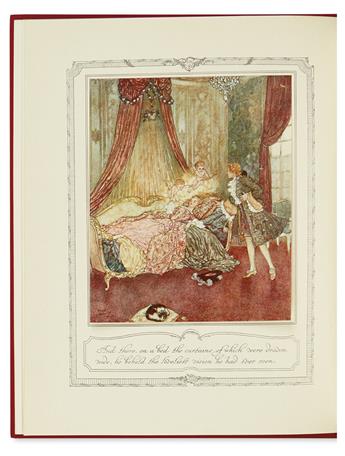 QUILLER-COUCH, ARTHUR ,SIR. EDMUND DULAC.  The Sleeping Beauty and Other Fairy Tales.